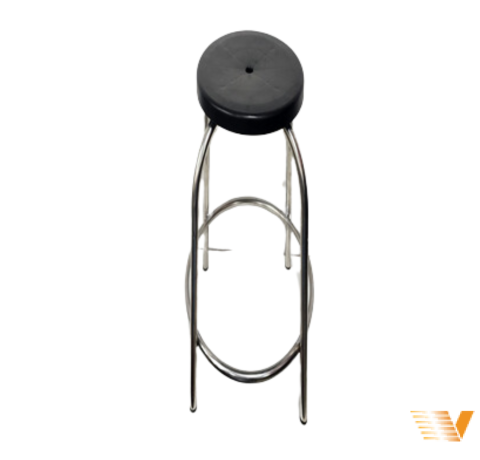 Ghế inox mặt PU  65CM