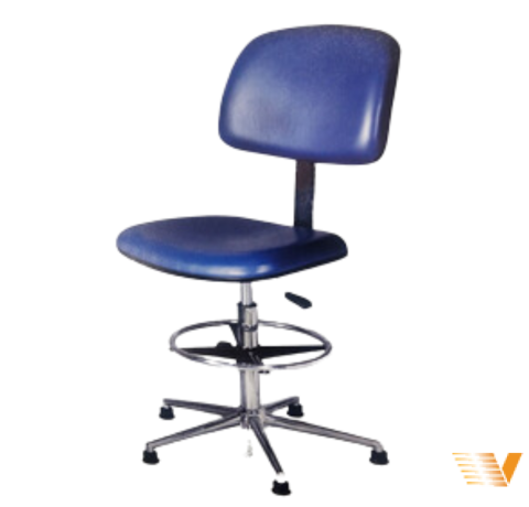 Ghế tựa mặt xanh da trơn