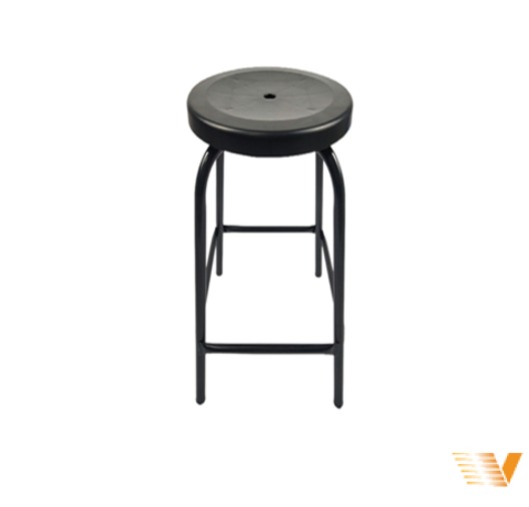 Ghế sắt mặt PU cao 45cm C01
