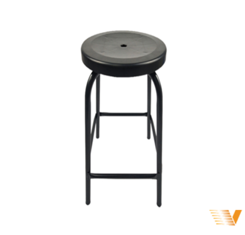 Ghế sắt mặt PU cao 55cm C01