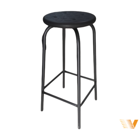 Ghế sắt mặt 4 lỗ 55CM